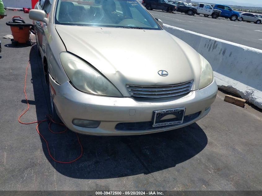 2003 Lexus Es 300 VIN: JTHBF30G936010242 Lot: 39472500