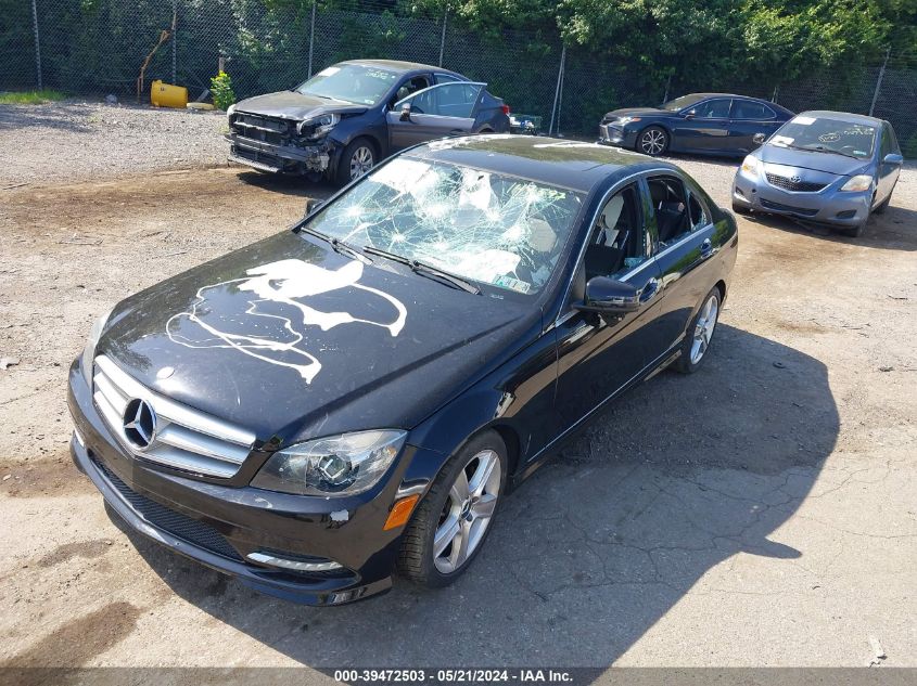 2011 Mercedes-Benz C 300 Luxury 4Matic/Sport 4Matic VIN: WDDGF8BB6BR147597 Lot: 39472503