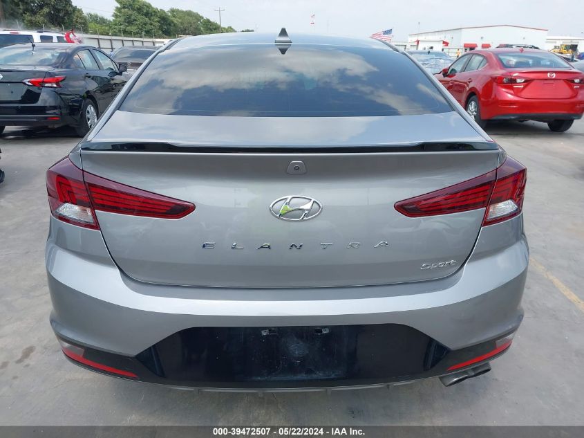 2020 Hyundai Elantra Sport VIN: KMHD04LB8LU945146 Lot: 39472507