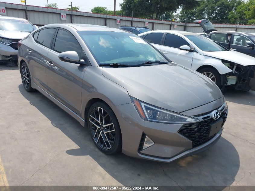 2020 Hyundai Elantra Sport VIN: KMHD04LB8LU945146 Lot: 39472507