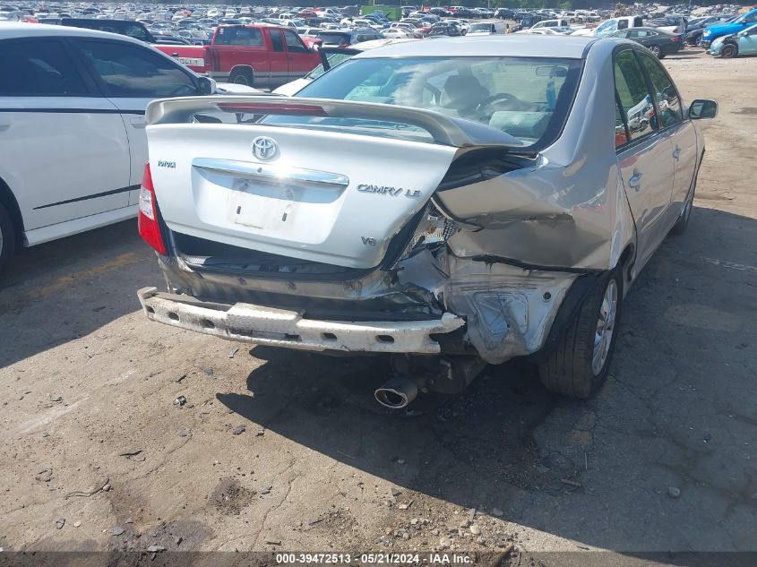 2004 Toyota Camry Le V6 VIN: 4T1BF30K24U588018 Lot: 39472513