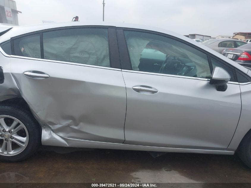 2017 Chevrolet Cruze Lt Auto VIN: 3G1BE6SM9HS595764 Lot: 39472521