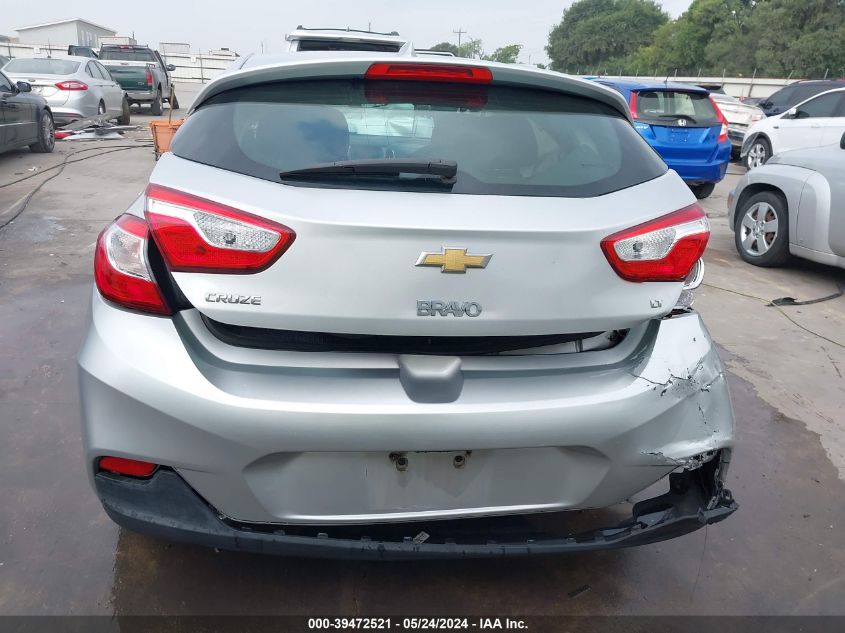 2017 Chevrolet Cruze Lt Auto VIN: 3G1BE6SM9HS595764 Lot: 39472521