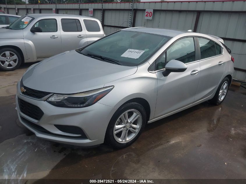 2017 Chevrolet Cruze Lt Auto VIN: 3G1BE6SM9HS595764 Lot: 39472521