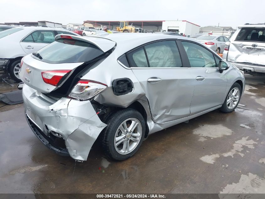 2017 Chevrolet Cruze Lt Auto VIN: 3G1BE6SM9HS595764 Lot: 39472521