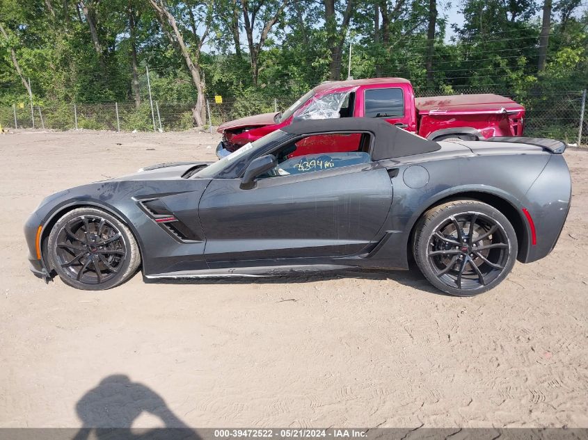 2019 Chevrolet Corvette Grand Sport VIN: 1G1YY3D75K5100985 Lot: 39472522