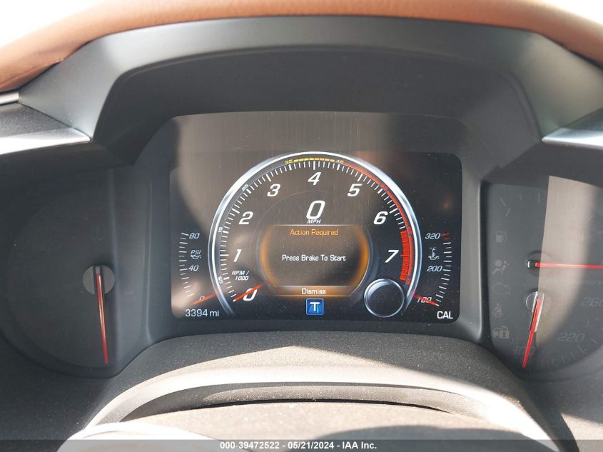 2019 Chevrolet Corvette Grand Sport VIN: 1G1YY3D75K5100985 Lot: 39472522