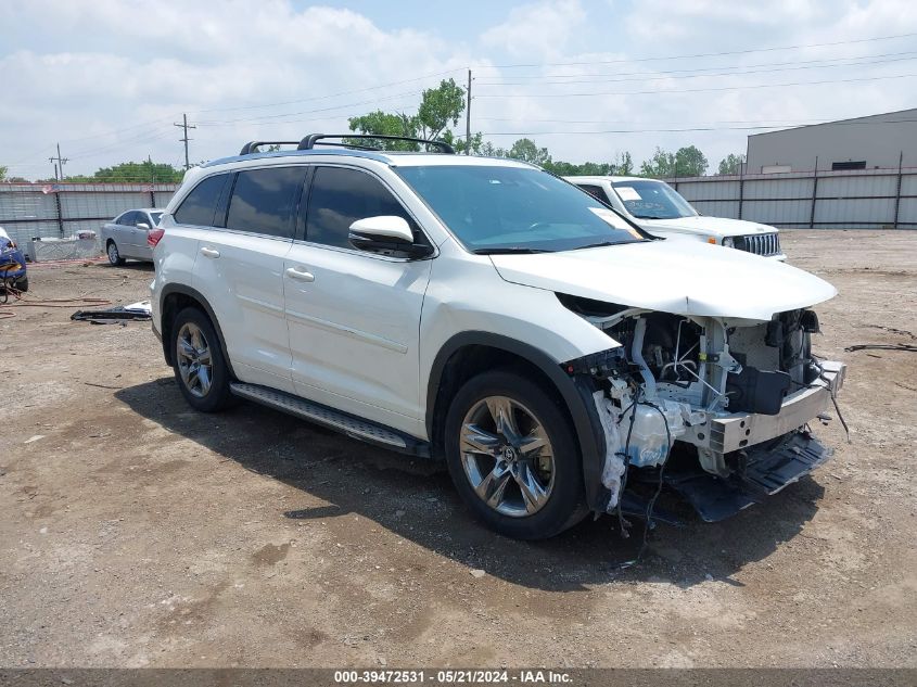 2018 TOYOTA HIGHLANDER LIMITED PLATINUM - 5TDYZRFH7JS278029