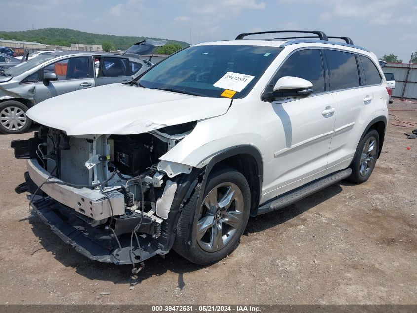 2018 Toyota Highlander Limited Platinum VIN: 5TDYZRFH7JS278029 Lot: 39472531