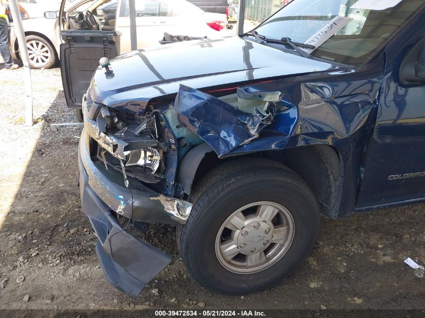 2004 Chevrolet Colorado Ls VIN: 1GCCS196048194556 Lot: 39472534