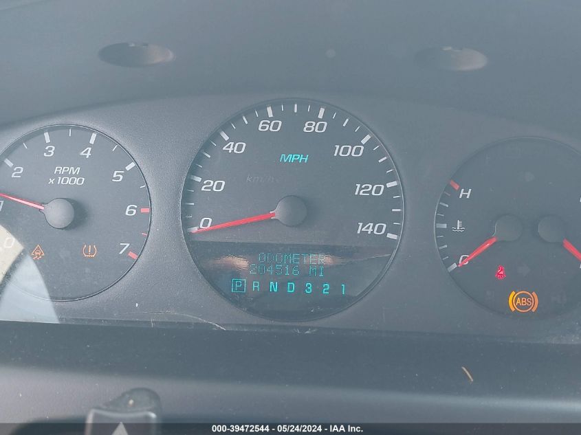 2007 Chevrolet Impala Ls VIN: 2G1WB58K979307957 Lot: 39472544