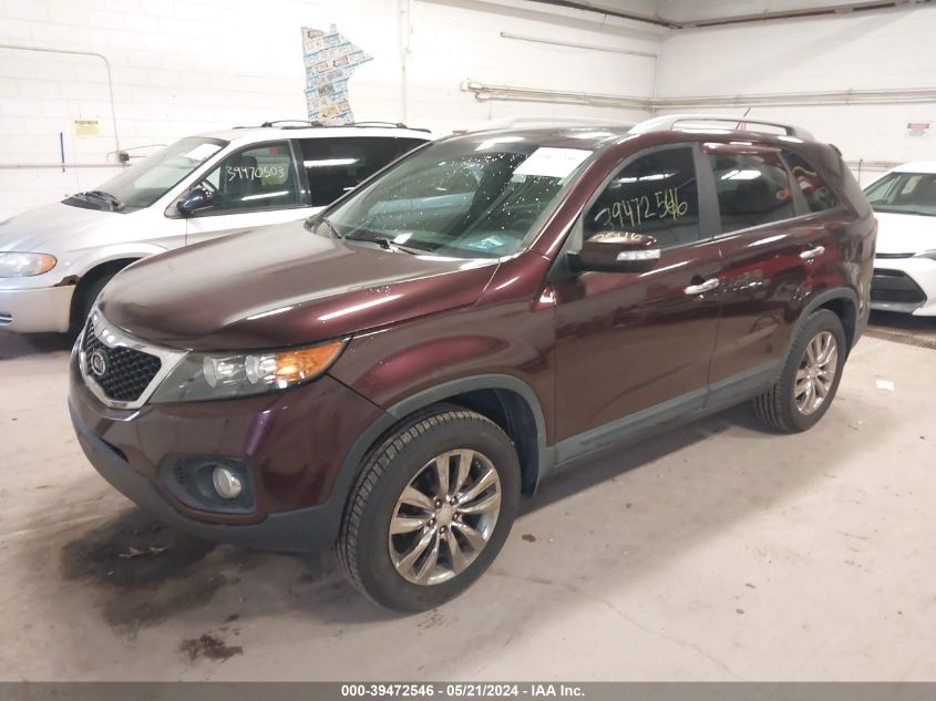 2011 Kia Sorento Ex V6 VIN: 5XYKU4A24BG065340 Lot: 39472546