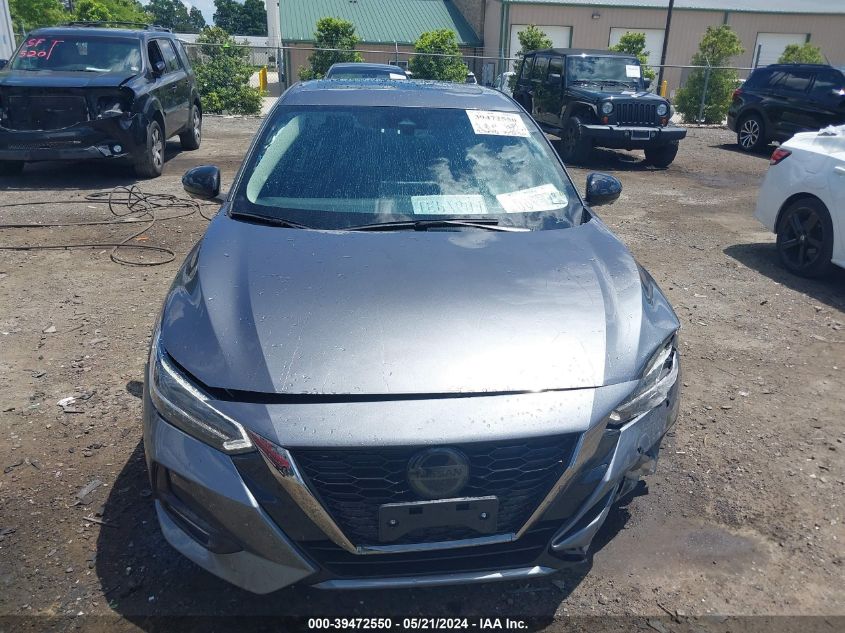 2022 Nissan Sentra Sr Xtronic Cvt VIN: 3N1AB8DV8NY206525 Lot: 39472550