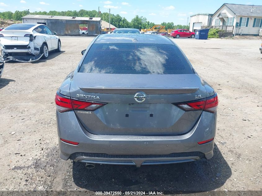 2022 Nissan Sentra Sr Xtronic Cvt VIN: 3N1AB8DV8NY206525 Lot: 39472550