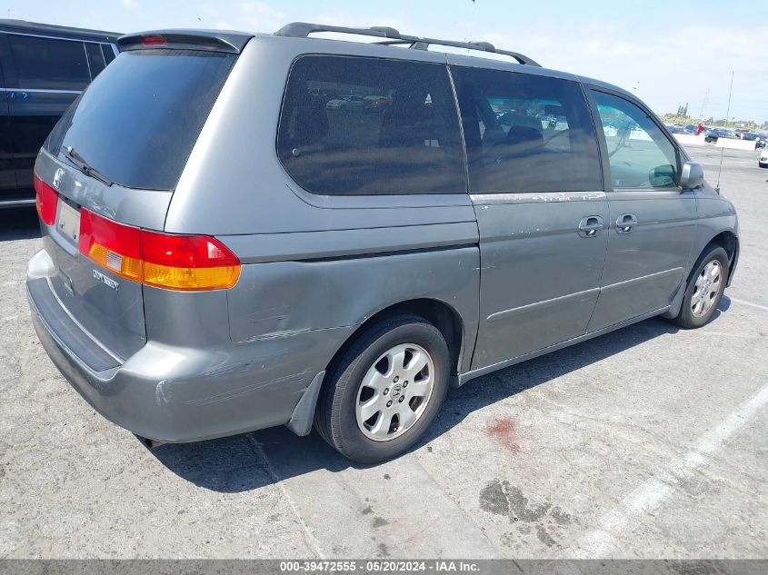 2002 Honda Odyssey Ex VIN: 5FNRL18672B000935 Lot: 39472555