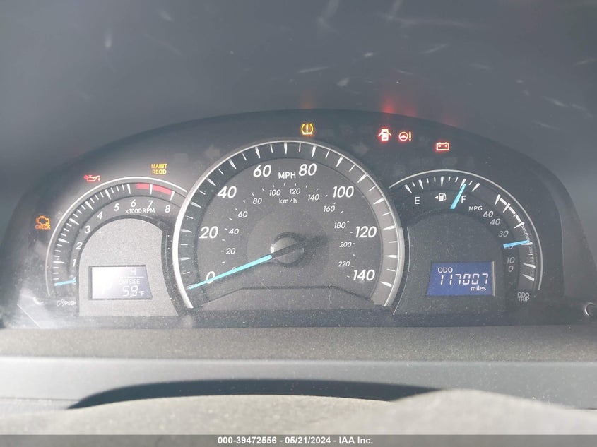 2013 Toyota Camry Le VIN: 4T4BF1FK7DR288654 Lot: 39472556