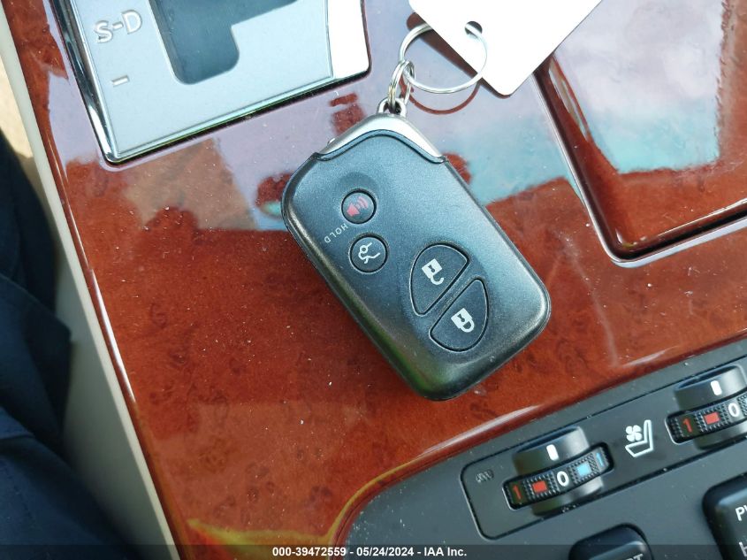 2009 Lexus Gs 450H 450H VIN: JTHBC96S795018796 Lot: 39472559