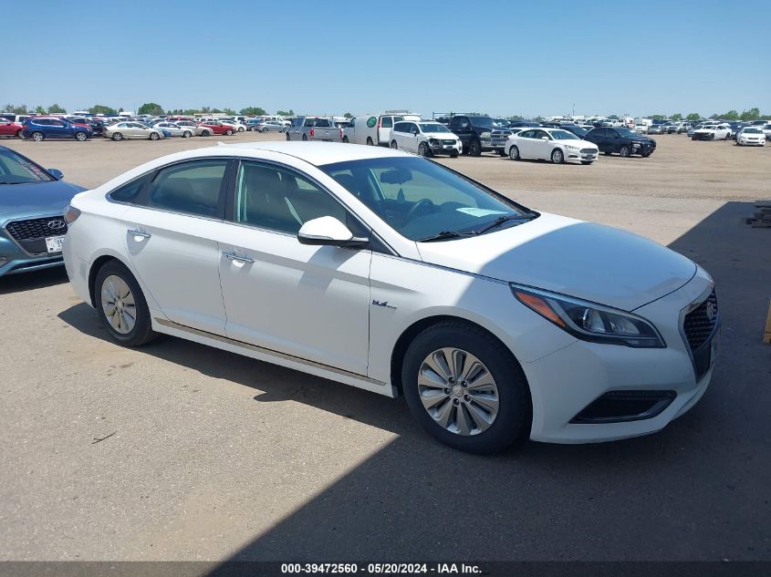 2016 Hyundai Sonata Hybrid Se VIN: KMHE24L18GA033033 Lot: 39472560