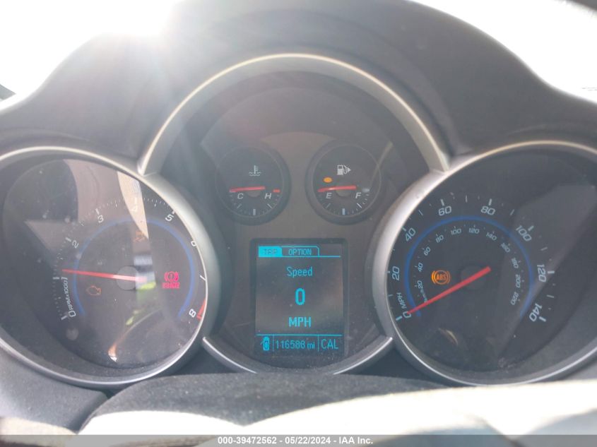 2015 Chevrolet Cruze Ls VIN: 1G1PB5SHXF7158119 Lot: 39472562