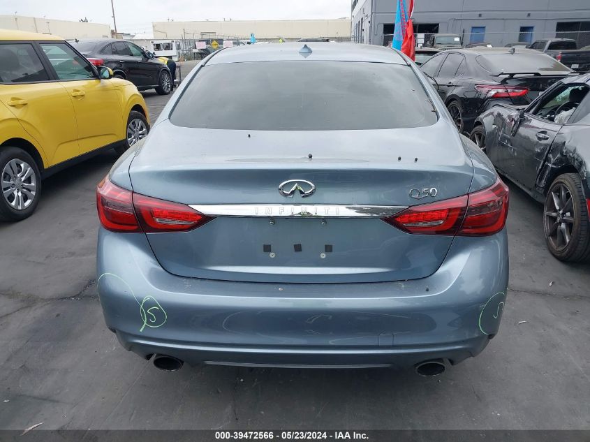 2018 Infiniti Q50 3.0T Luxe VIN: JN1EV7AP2JM357124 Lot: 39472566