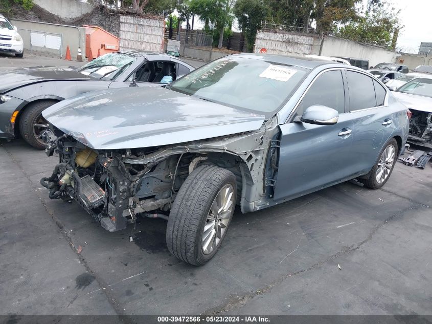 2018 Infiniti Q50 3.0T Luxe VIN: JN1EV7AP2JM357124 Lot: 39472566