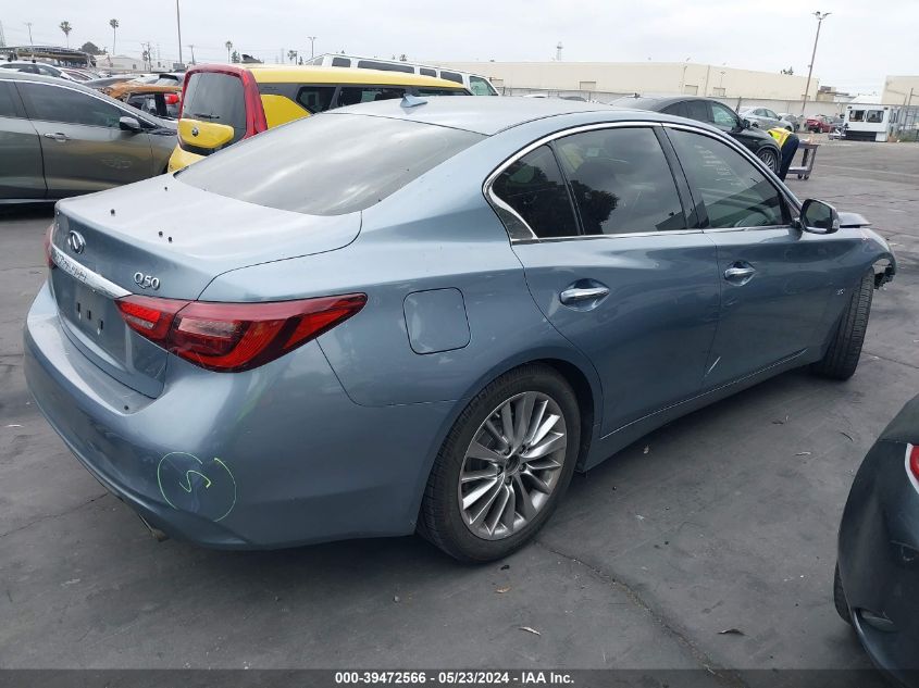 2018 Infiniti Q50 3.0T Luxe VIN: JN1EV7AP2JM357124 Lot: 39472566