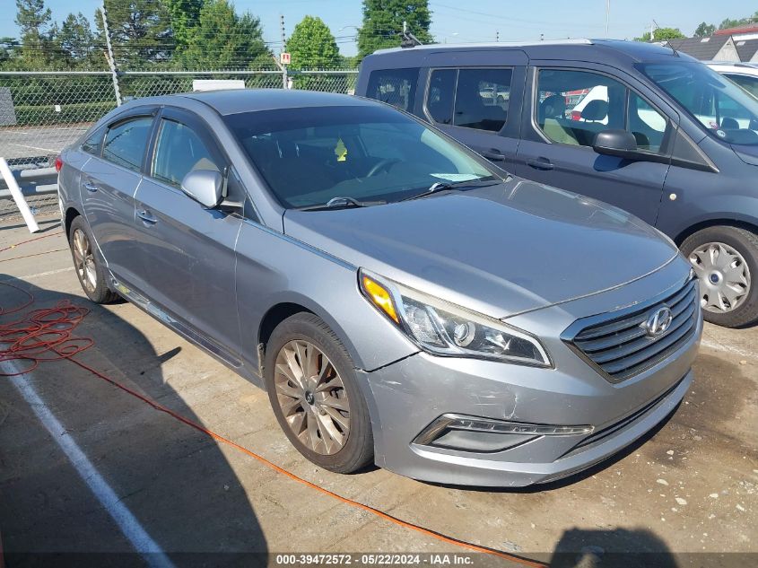 2015 HYUNDAI SONATA LIMITED - 5NPE34AF4FH087579