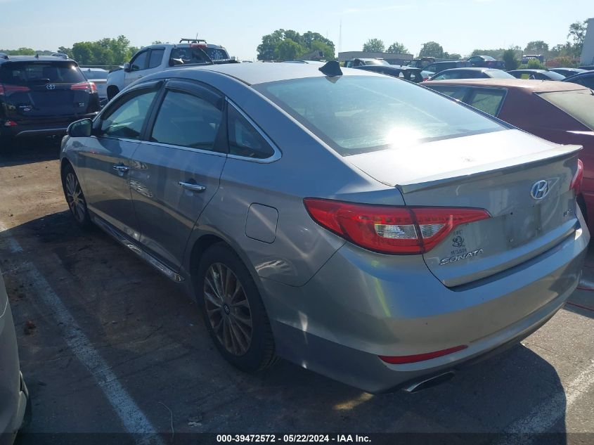 2015 HYUNDAI SONATA LIMITED - 5NPE34AF4FH087579