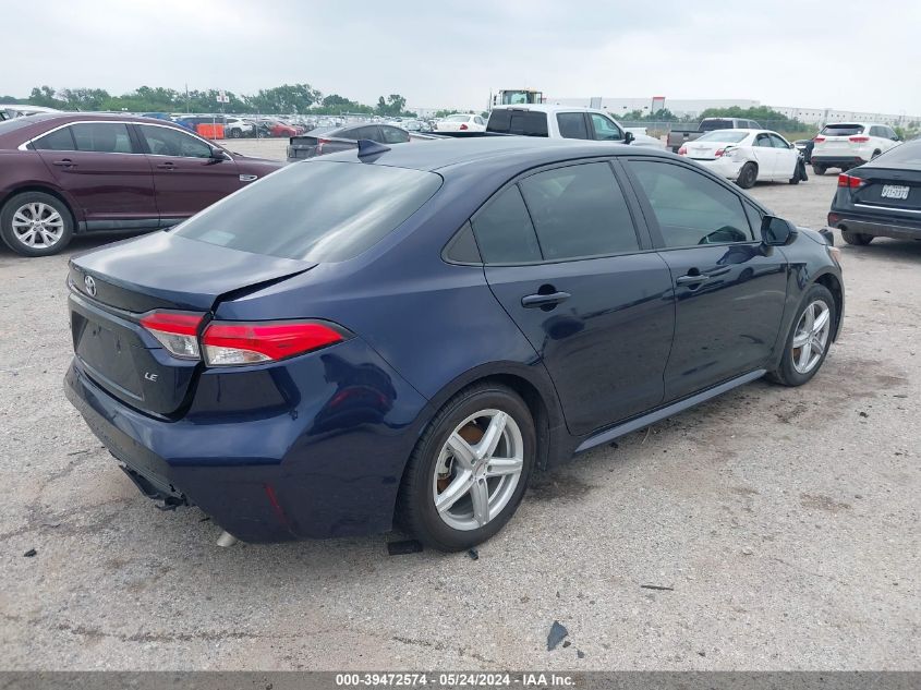 2021 TOYOTA COROLLA LE - 5YFEPMAE2MP164509