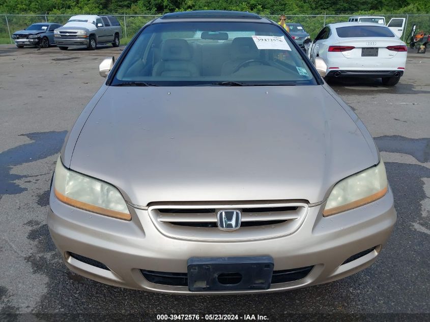 2001 Honda Accord 3.0 Ex VIN: 1HGCG22521A017585 Lot: 39472576