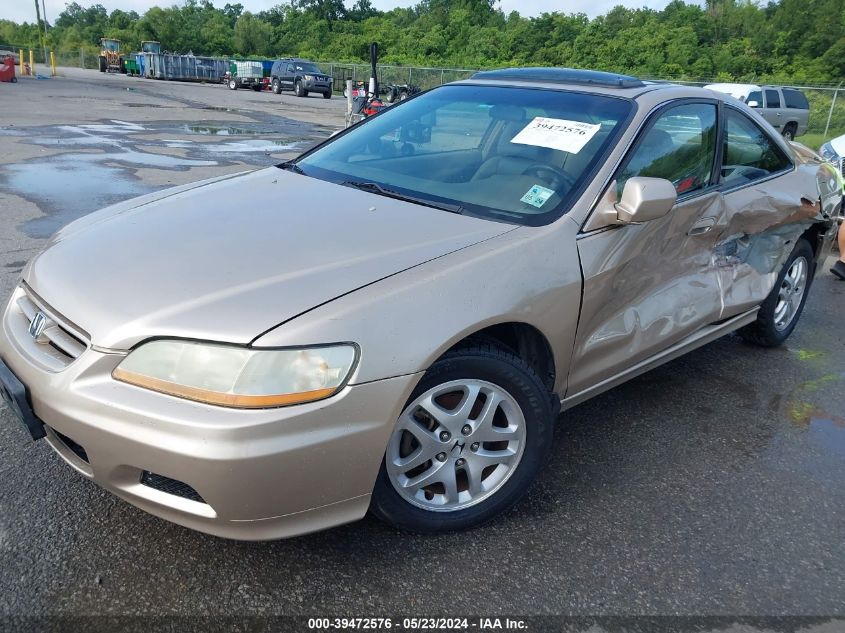 2001 Honda Accord 3.0 Ex VIN: 1HGCG22521A017585 Lot: 39472576