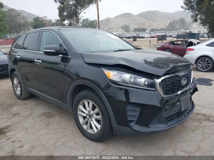 2020 Kia Sorento 2.4L Lx VIN: 5XYPG4A30LG625894 Lot: 39472578