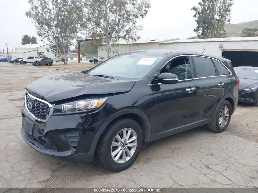 2020 Kia Sorento 2.4L Lx VIN: 5XYPG4A30LG625894 Lot: 39472578