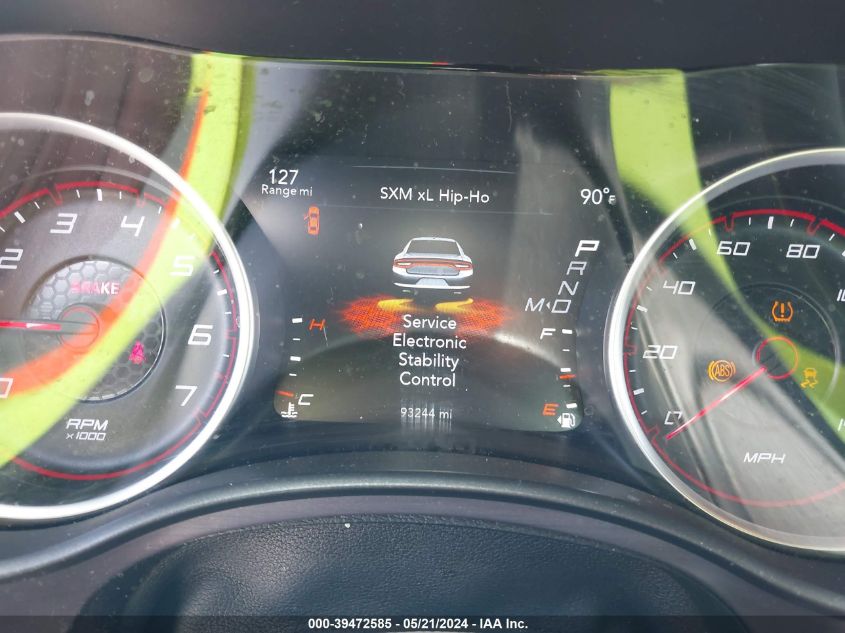 2016 Dodge Charger Se VIN: 2C3CDXBG1GH110179 Lot: 39472585