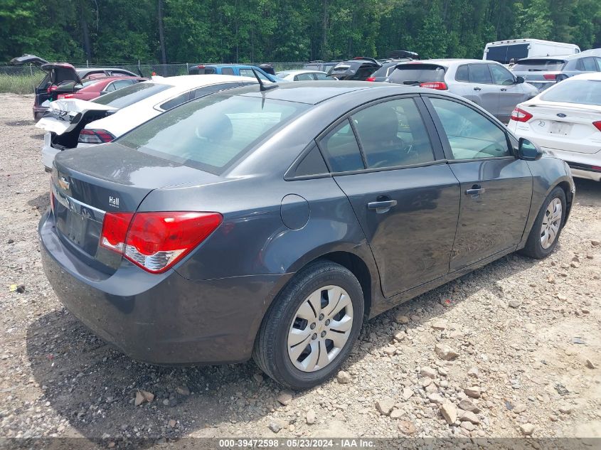 2013 Chevrolet Cruze Ls Auto VIN: 1G1PA5SG5D7136715 Lot: 39472598