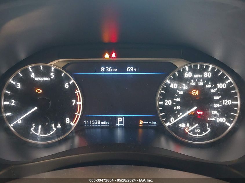 1N4BL4CV9KC192282 2019 Nissan Altima 2.5 Sr