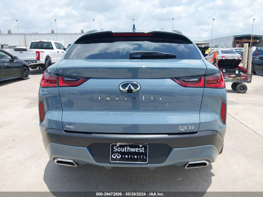 2023 Infiniti Qx55 Essential Awd VIN: 3PCAJ5KR0PF124730 Lot: 39472606