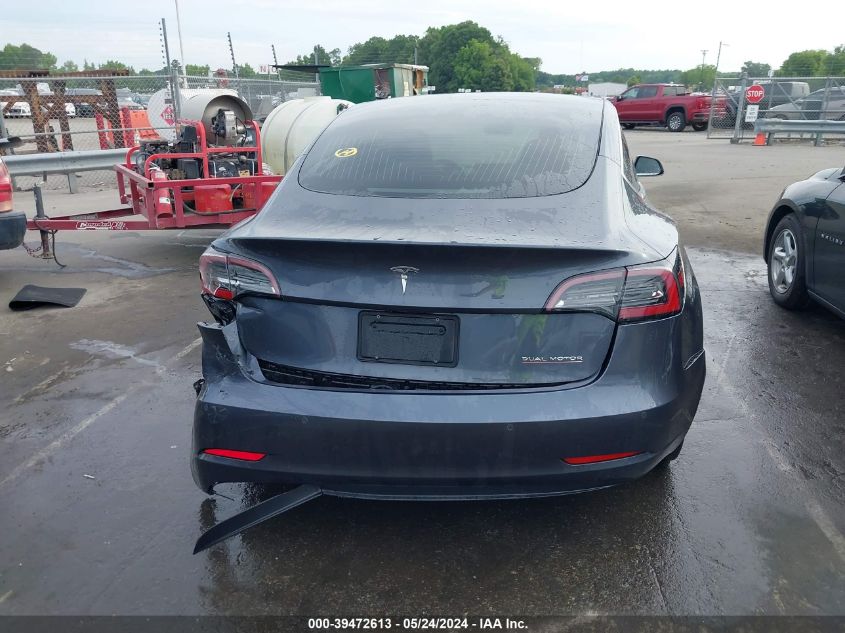 2019 Tesla Model 3 Long Range/Performance VIN: 5YJ3E1EB1KF413516 Lot: 39472613