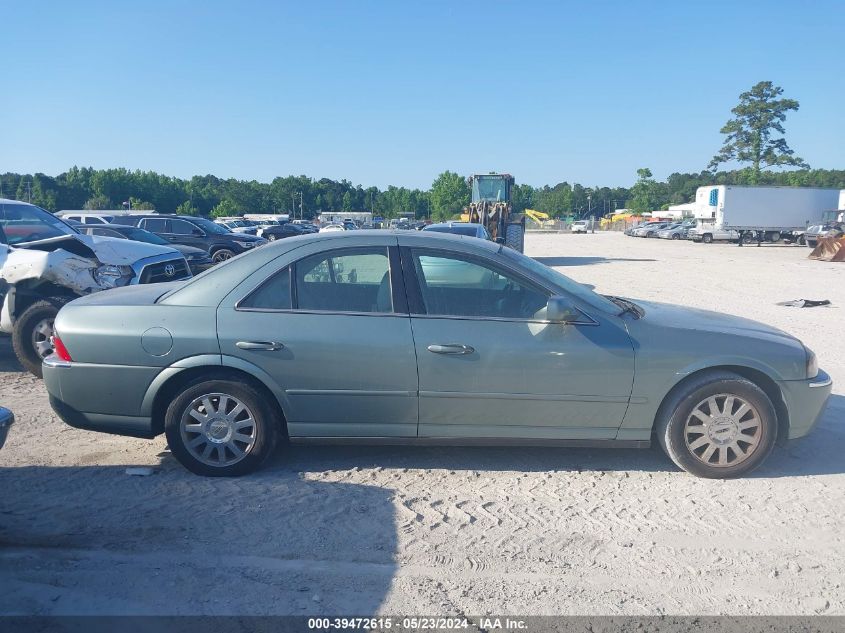 2004 Lincoln Ls VIN: 1LNHM86S24Y624710 Lot: 39472615