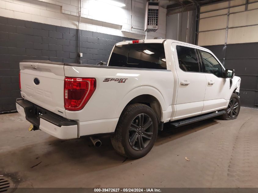 2022 Ford F-150 Xlt VIN: 1FTEW1EP1NFC20445 Lot: 39472627