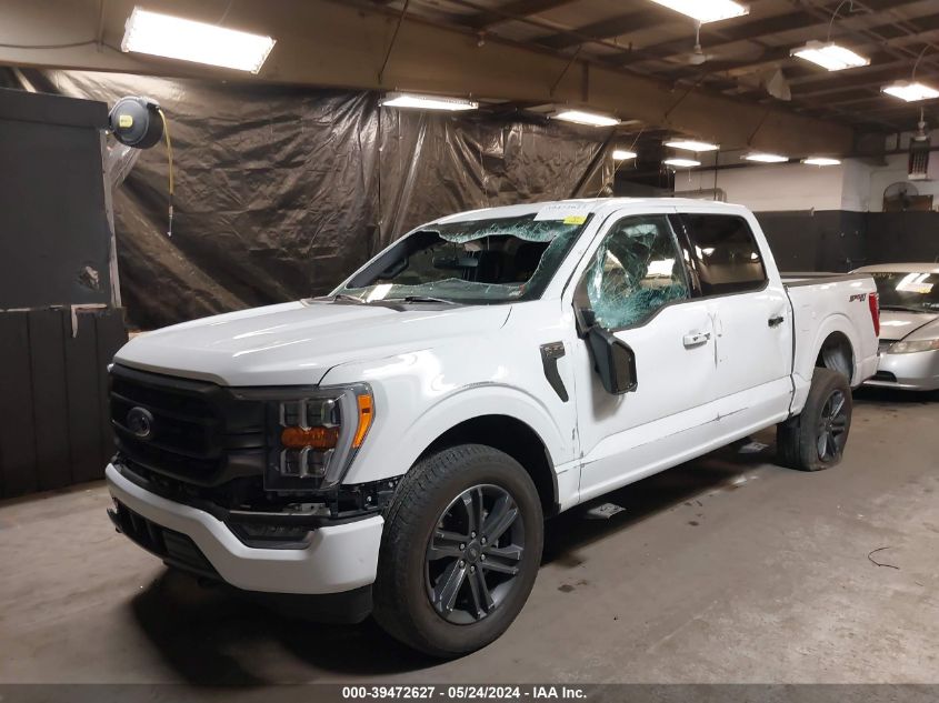 2022 Ford F-150 Xlt VIN: 1FTEW1EP1NFC20445 Lot: 39472627