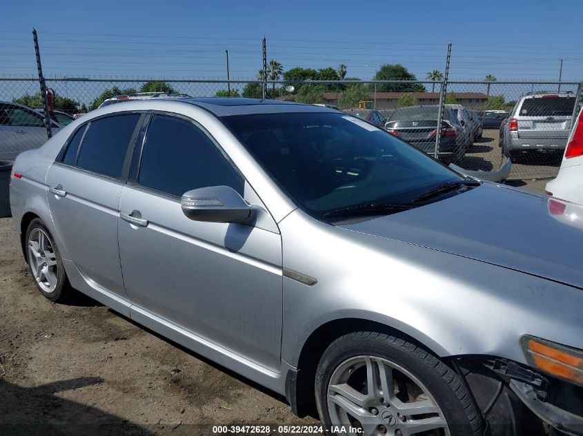 2007 Acura Tl 3.2 VIN: 19UUA66237A048687 Lot: 39472628