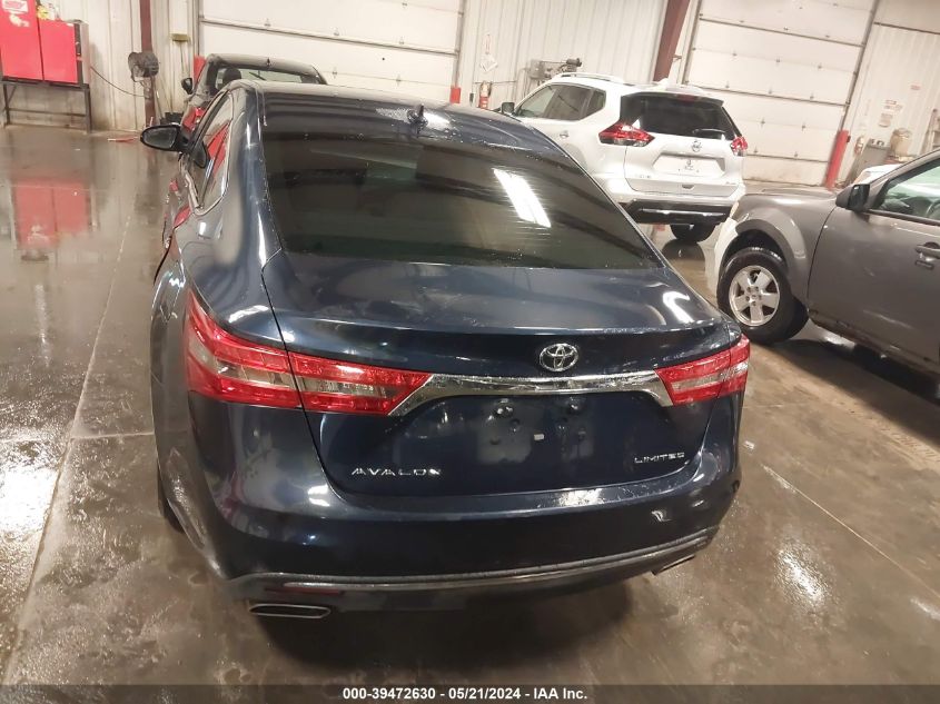 2018 Toyota Avalon Limited VIN: 4T1BK1EB0JU277384 Lot: 39472630