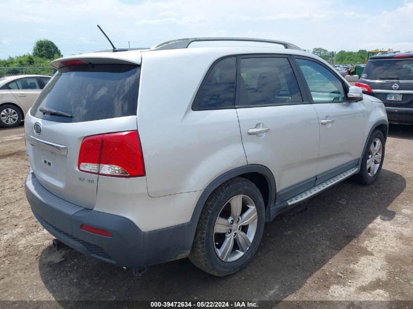 2012 Kia Sorento Ex V6 VIN: 5XYKU4A26CG279487 Lot: 39472634