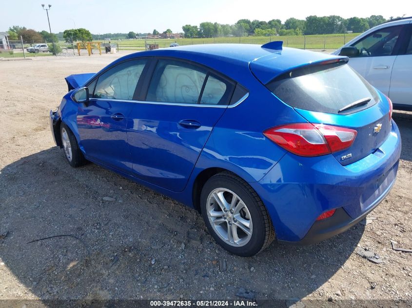 2017 Chevrolet Cruze Lt Auto VIN: 3G1BE6SM1HS601640 Lot: 39472635