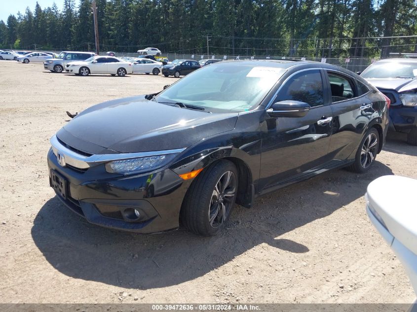 2017 Honda Civic Touring VIN: 2HGFC1F90HH638030 Lot: 39472636