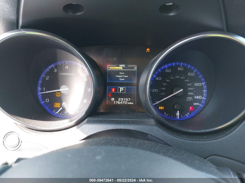 2015 SUBARU LEGACY 2.5I PREMIUM - 4S3BNBC60F3018561