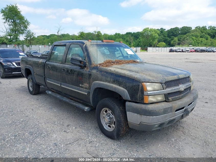 2003 Chevrolet Silverado 2500Hd Ls VIN: 1GCHK23173F100756 Lot: 39472658