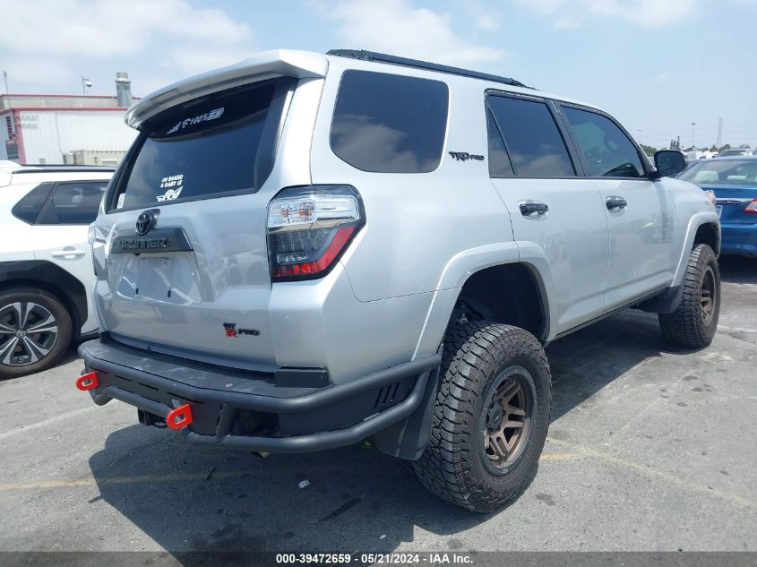 2020 Toyota 4Runner Trd Off Road Premium VIN: JTEBU5JR4L5825856 Lot: 39472659