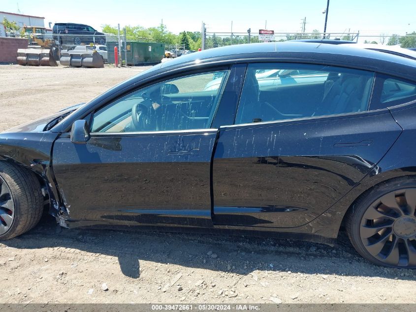 2023 Tesla Model 3 Performance Dual Motor All-Wheel Drive VIN: 5YJ3E1EC8PF627869 Lot: 39472661